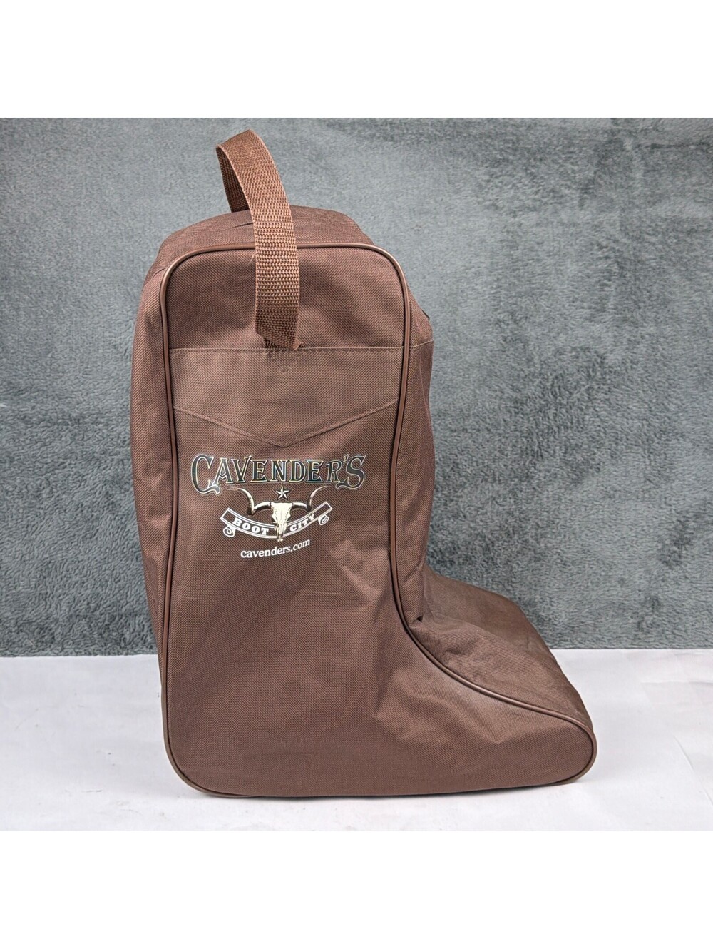 Cavender's Women's Brown Western Boot Bag with Multiple Compartments